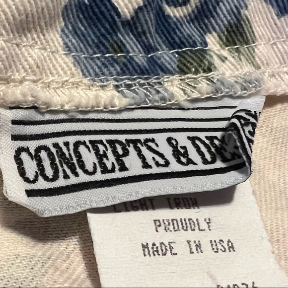 90s Vintage Concepts & Design wrap mini skirt MADE IN USA - Picture 5 of 7